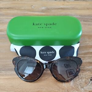 Kate Spade Brown Tortoise Sunglasses